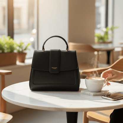 Elegantna Crna Torba Diana&Co Firenze s Preklopom – Torba – Crna – slika 4