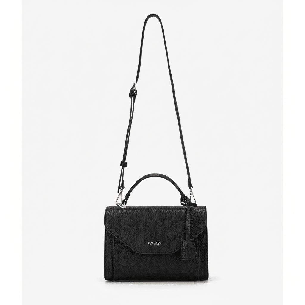 Elegantna Crna Torba DIANAS&CO FIRENZE – Ženske torbe – Crna – slika 1