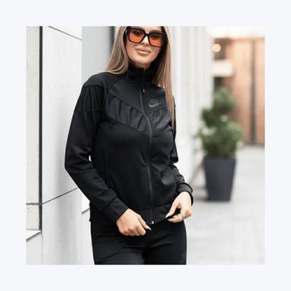 Elegantna Crna Trenerka za Žene - Savršen Spoj Stila i Udobnosti – Ženske trenerke – M Crna – slika 3
