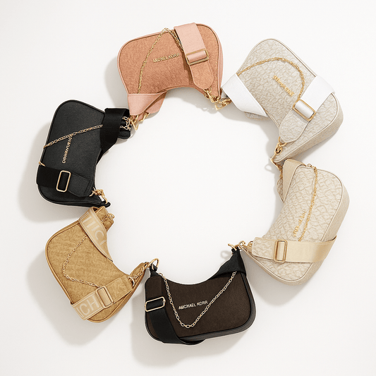 Elegantna Crossbody Torba s Lančićem – – Crna – slika 1