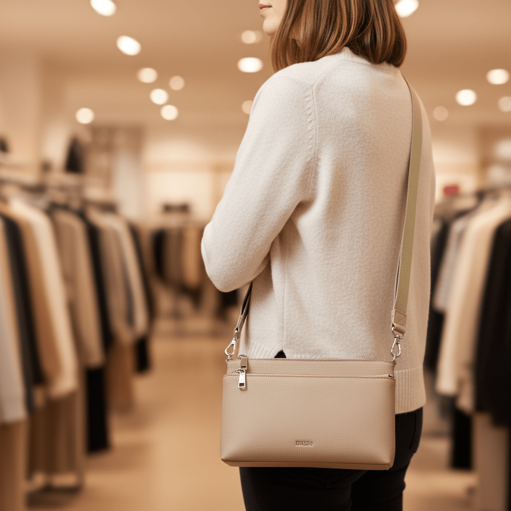 Elegantna Crossbody Torbica – – Kadulja – slika 7