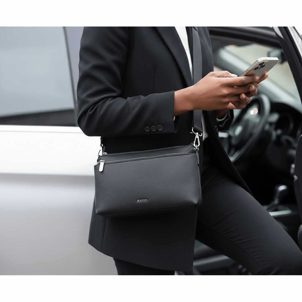 Elegantna Crossbody Torbica – – Kadulja – slika 8