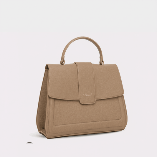 Elegantna D ANABCO FIRENZE Ženska Torba - Taupe – Ženske torbe – Taupe – slika 1