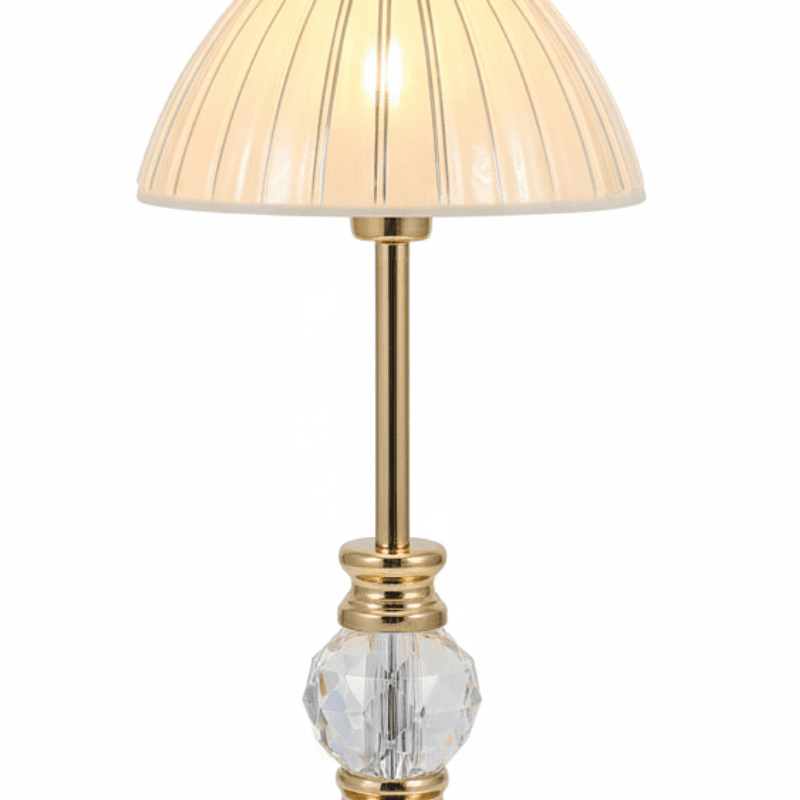 Elegantna Kristalna Stolna Lampa – Stolne Lampe – Univerzalna – slika 2