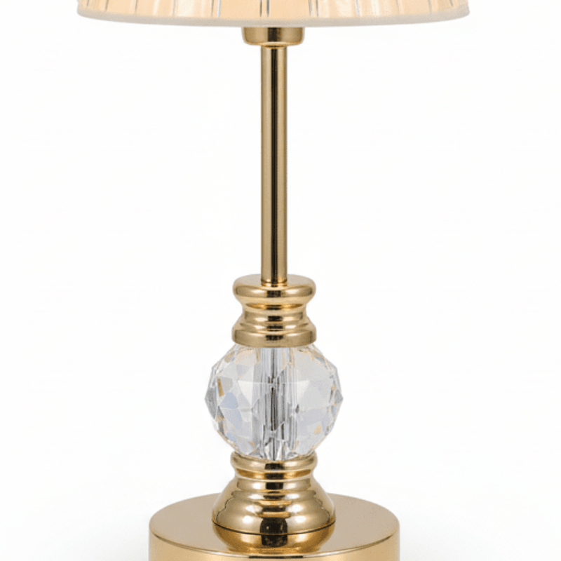 Elegantna Kristalna Stolna Lampa – Stolne Lampe – Univerzalna – slika 4