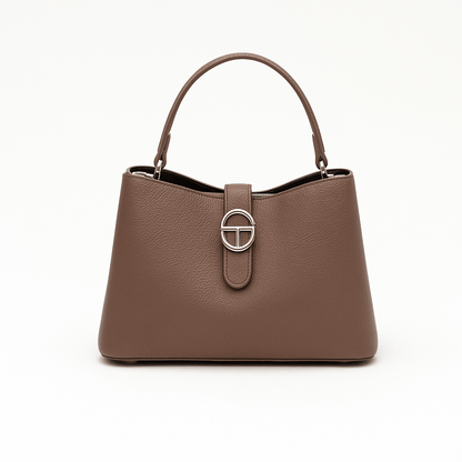 Elegantna Paris Chic Ženska Torba – – Kakao – slika 7