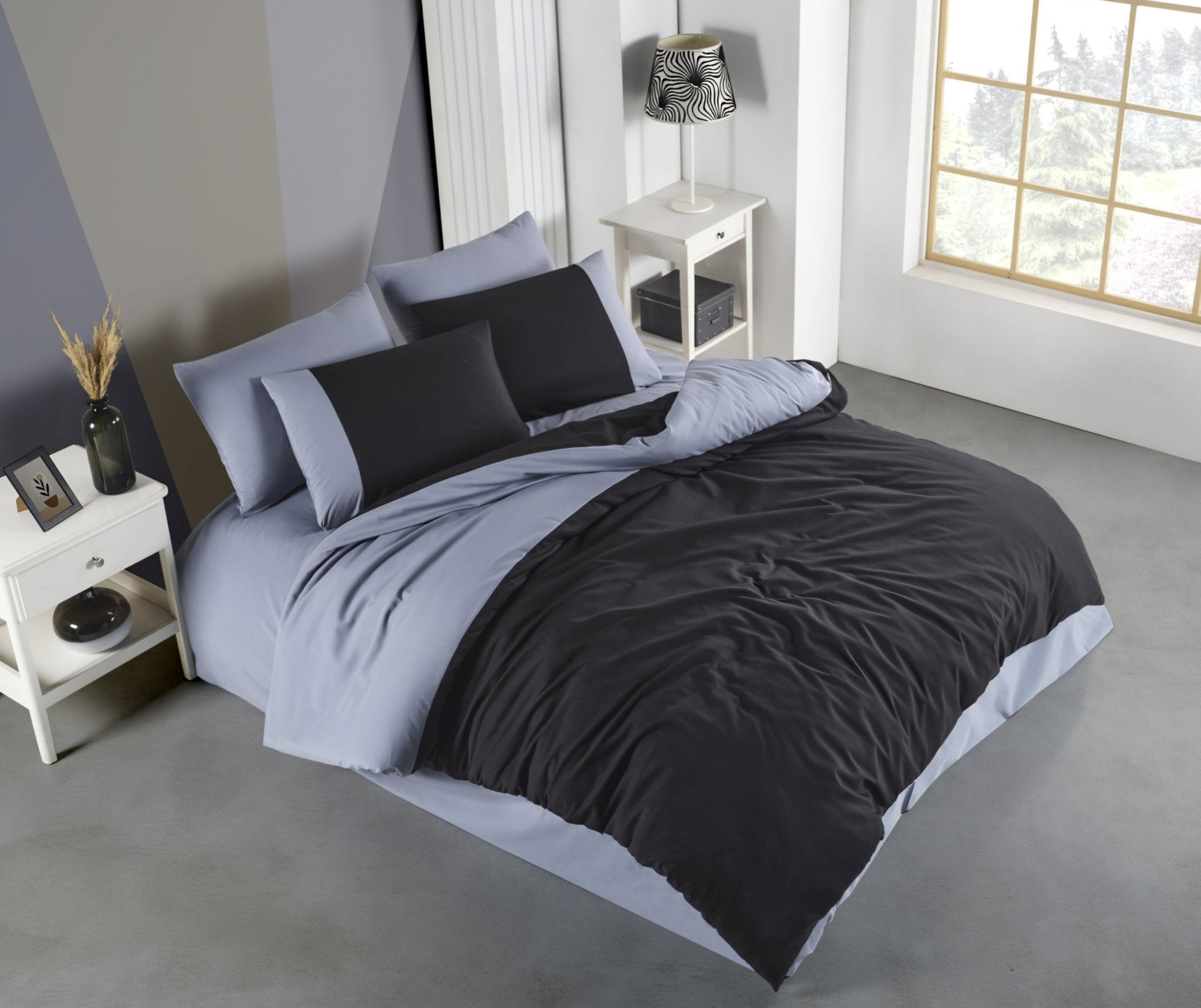 Elegantna Posteljina Comfort Series – – Crna – slika 8