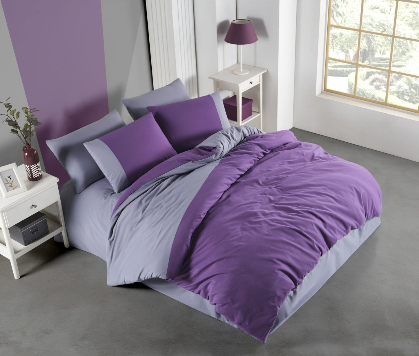 Elegantna Posteljina Comfort Series – – Ljubičasta – slika 9