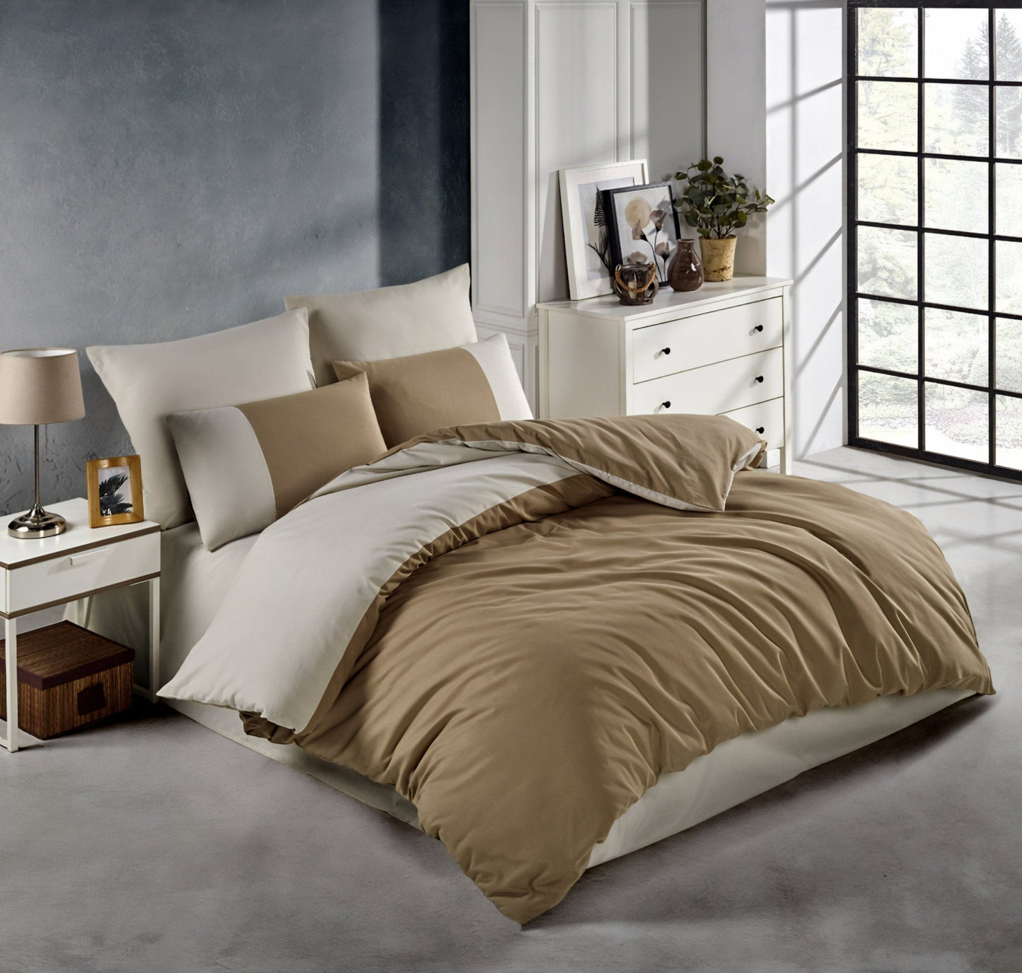 Elegantna Posteljina Comfort Series – – Smeđa – slika 5