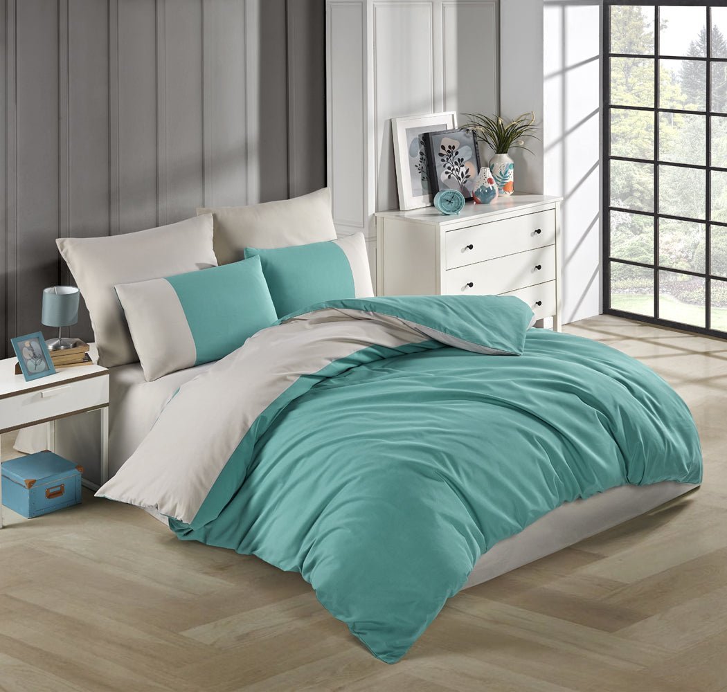 Elegantna Posteljina Comfort Series – – Krem Zelena – slika 2
