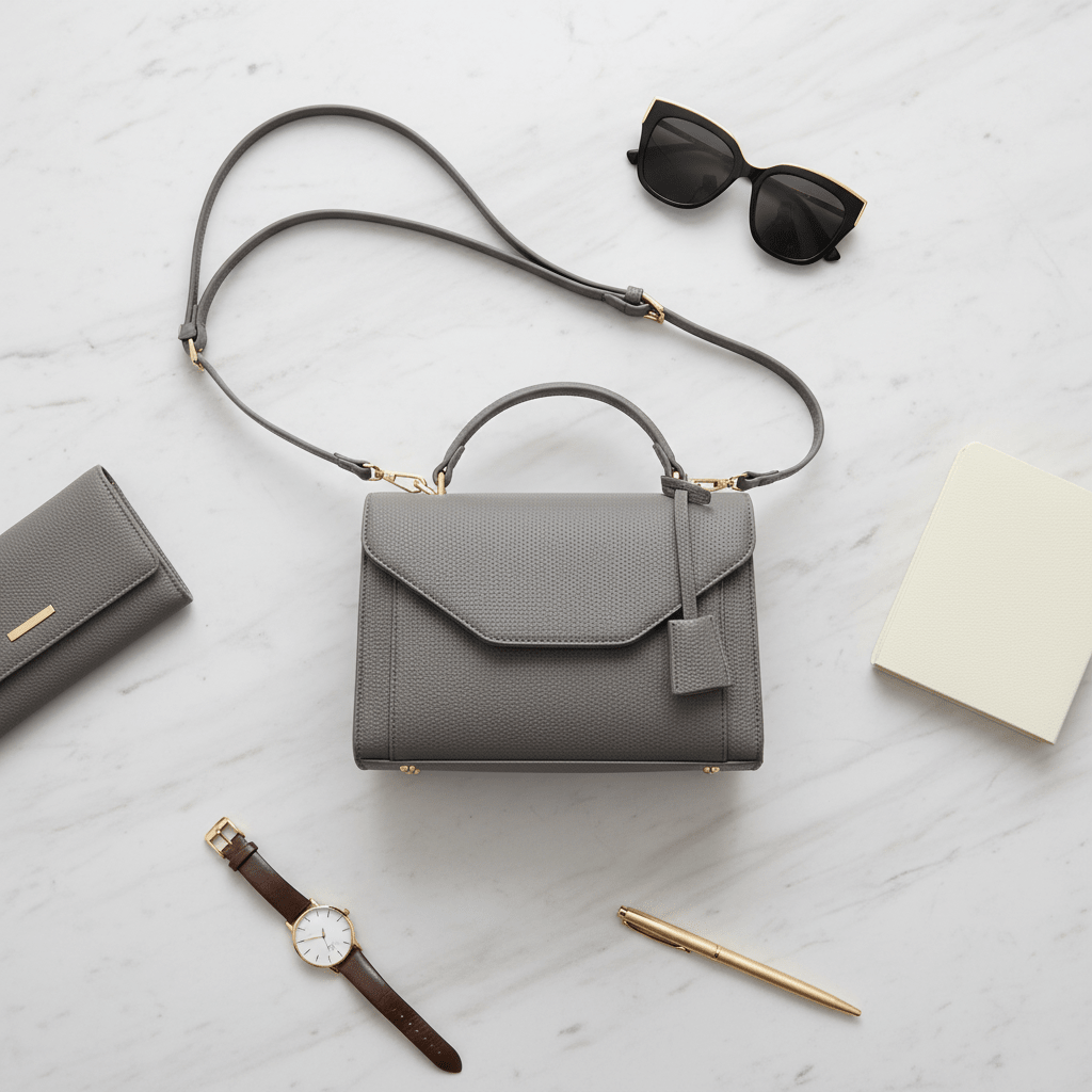 Elegantna Siva Torba Diana & Co Firenze – Ženske Torbe – Siva Univerzalna – slika 6