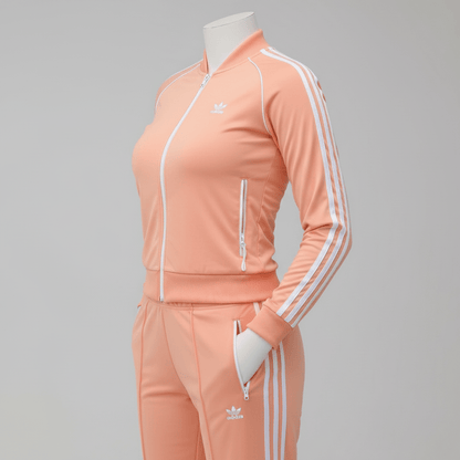 Elegantna Sportska Trenirka u Boji Breskve – Sportska odjeća – M Breskva – slika 2