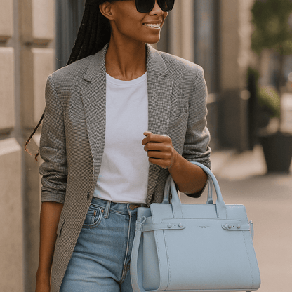 Elegantna Ženska Torba – – Roza – slika 10