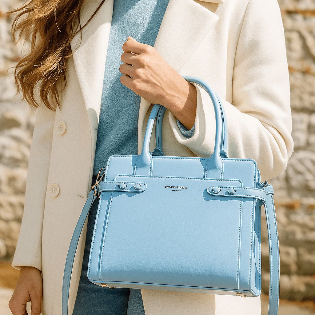 Elegantna Ženska Torba – – Roza – slika 9