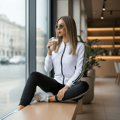 Elegantna Ženska Trenerka – Sportska odjeća – M – slika 6