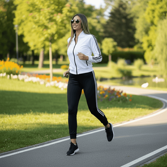 Elegantna Ženska Trenerka – Sportska odjeća – M – slika 1