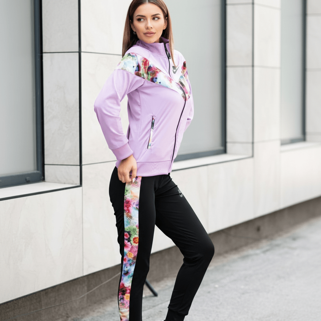 Elegantna Ženska Trenirka sa Šarenim Detaljima – Trenirke – M – slika 5