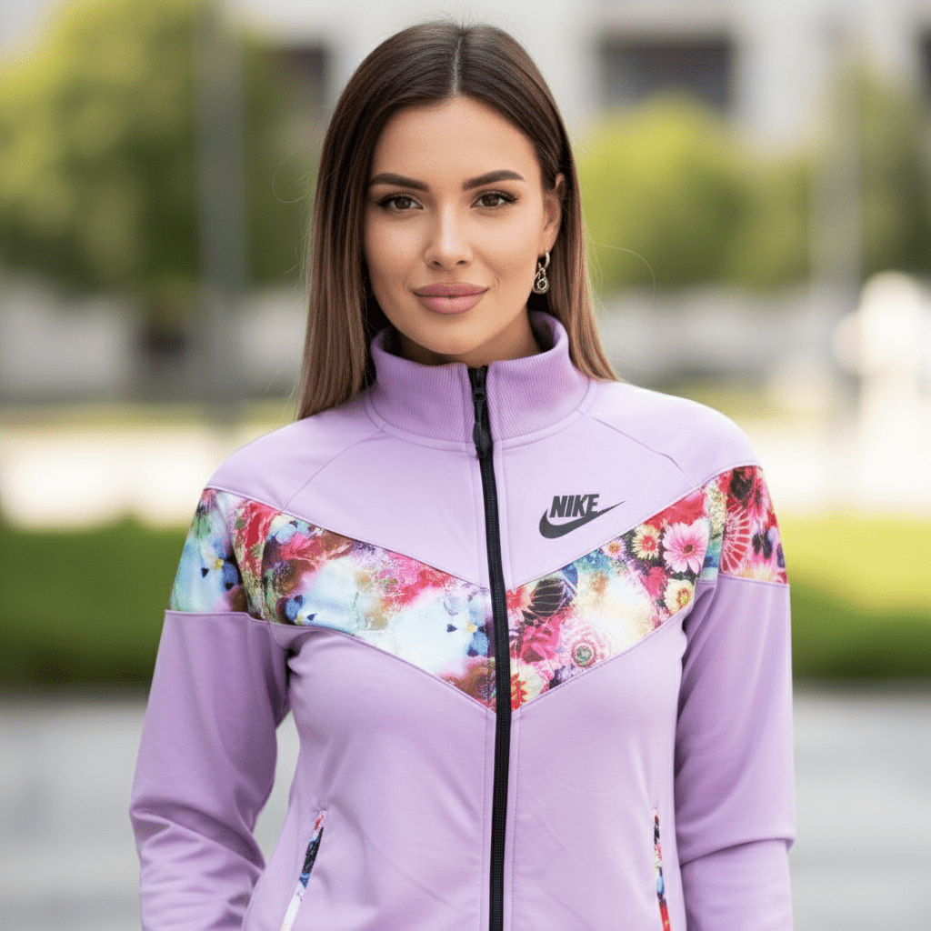 Elegantna Ženska Trenirka sa Šarenim Detaljima – Trenirke – M – slika 4