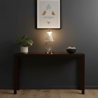 Elegantna Zlatna Stolna Lampa – Stolna Lampa – Univerzalna – slika 3