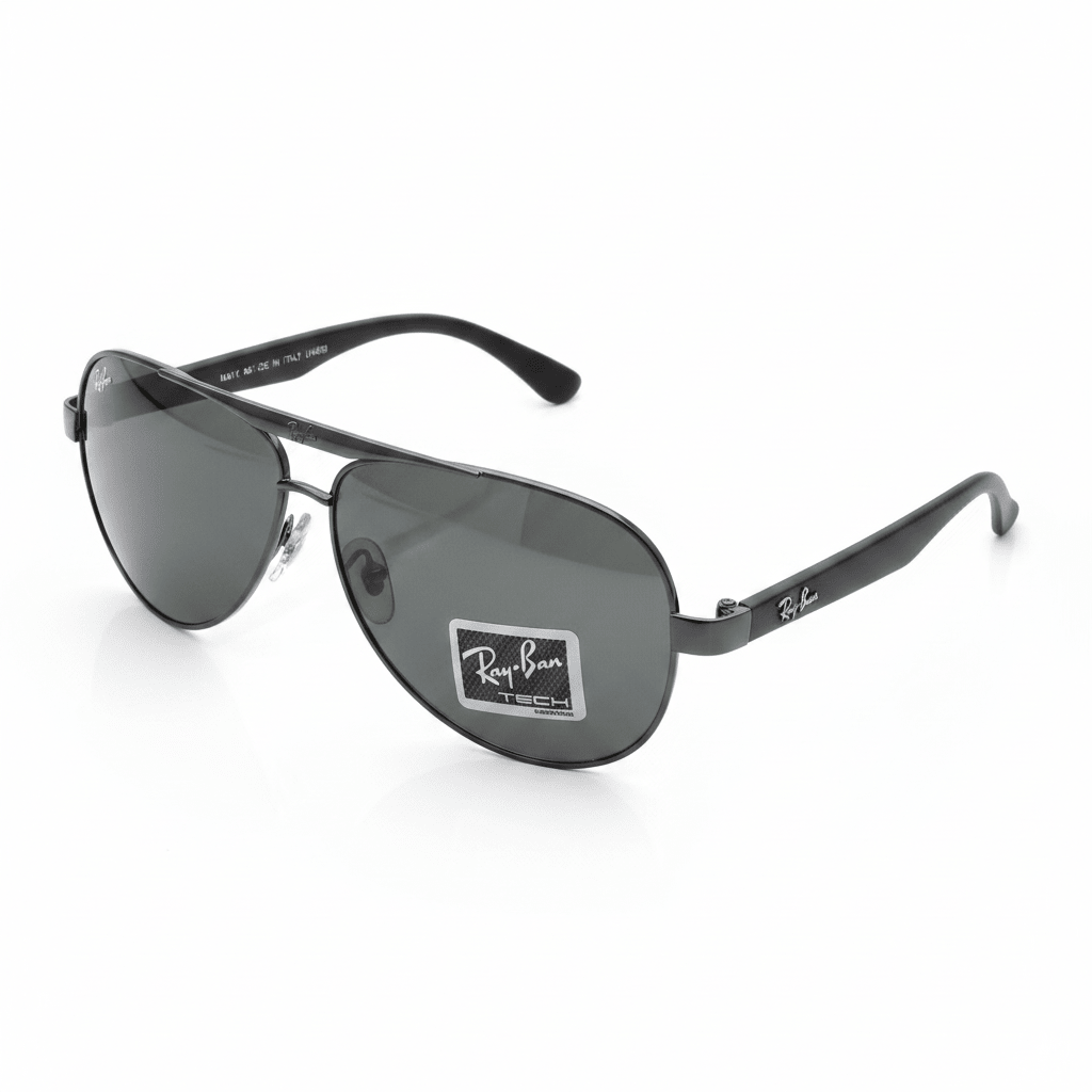Elegantne Aviator Sunčane Naočale – Sunčane naočale – Tamna – slika 1