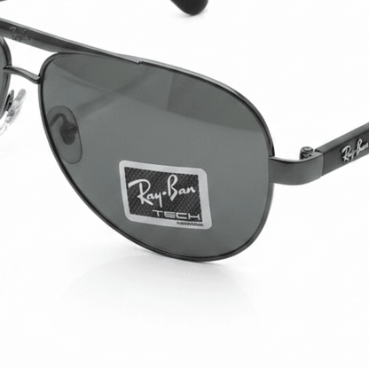 Elegantne Aviator Sunčane Naočale – Sunčane naočale – Tamna – slika 4