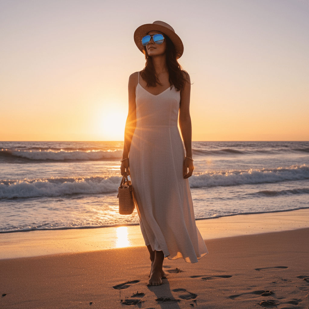 Elegantne Aviator Sunčane Naočale – Sunčane naočale – Plava Univerzalna – slika 4