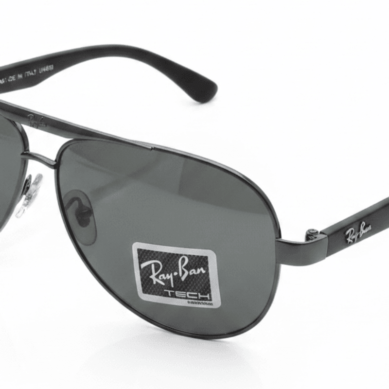 Elegantne Aviator Sunčane Naočale – Sunčane naočale – Tamna – slika 2