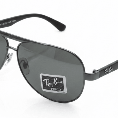 Elegantne Aviator Sunčane Naočale – Sunčane naočale – Tamna – slika 2