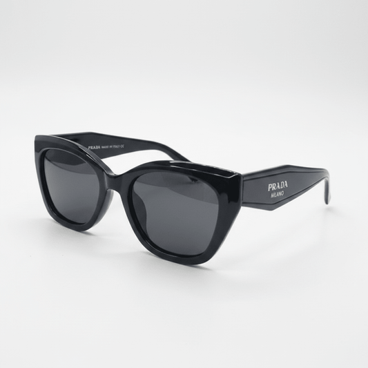 Elegantne Crne Mačkaste Sunčane Naočale – Sunčane naočale – Crna Univerzalna – slika 1