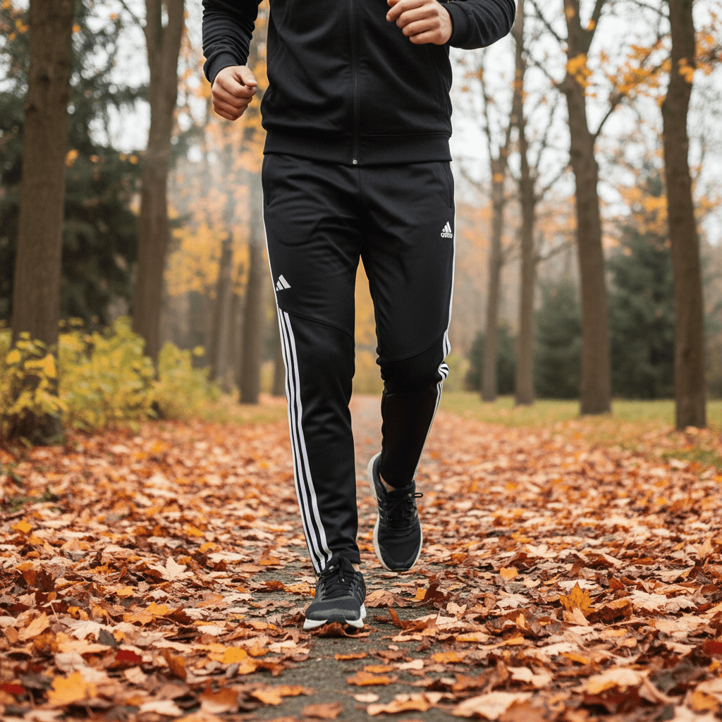 Elegantne Crne Sportske Hlače – Sportska odjeća – S – slika 5