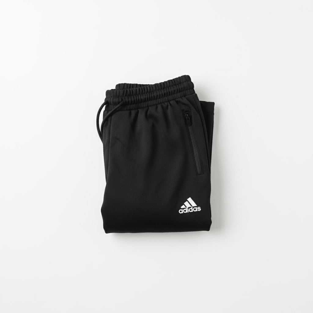 Elegantne Crne Sportske Hlače – Sportska odjeća – S – slika 3