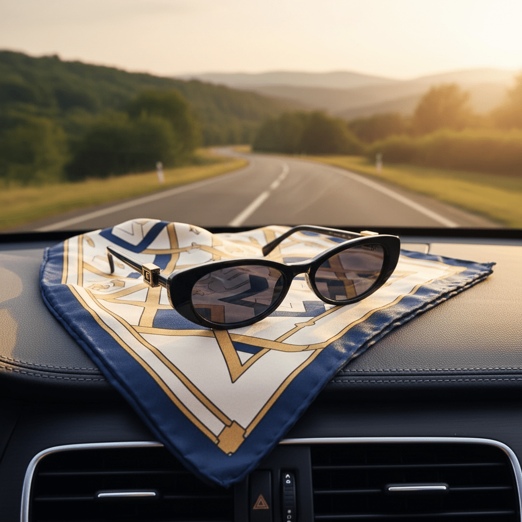 Elegantne Crne Sunčane Naočale – Sunčane naočale – Crna – slika 6