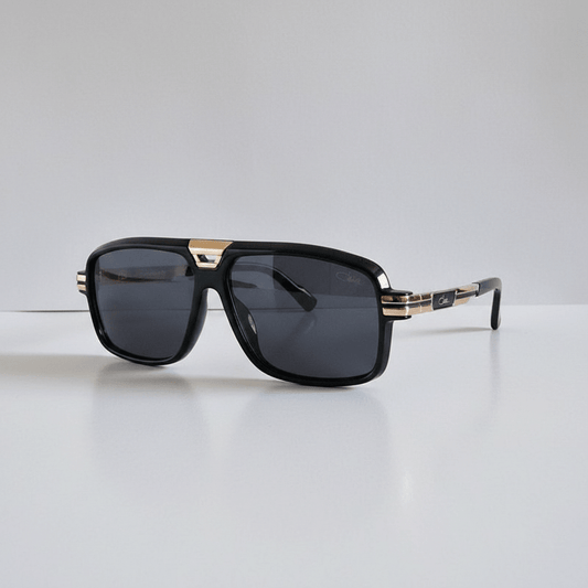 Elegantne Crne Sunčane Naočale – Naočale – Univerzalna Crna sa zlatnim detaljima – slika 1