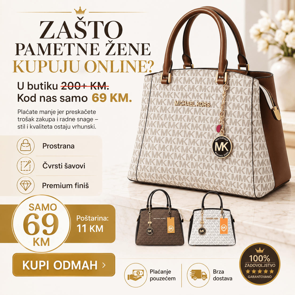 Elegantne i Praktične Ženske Torbe – Torbe i Novčanici – Model.1 – slika 6