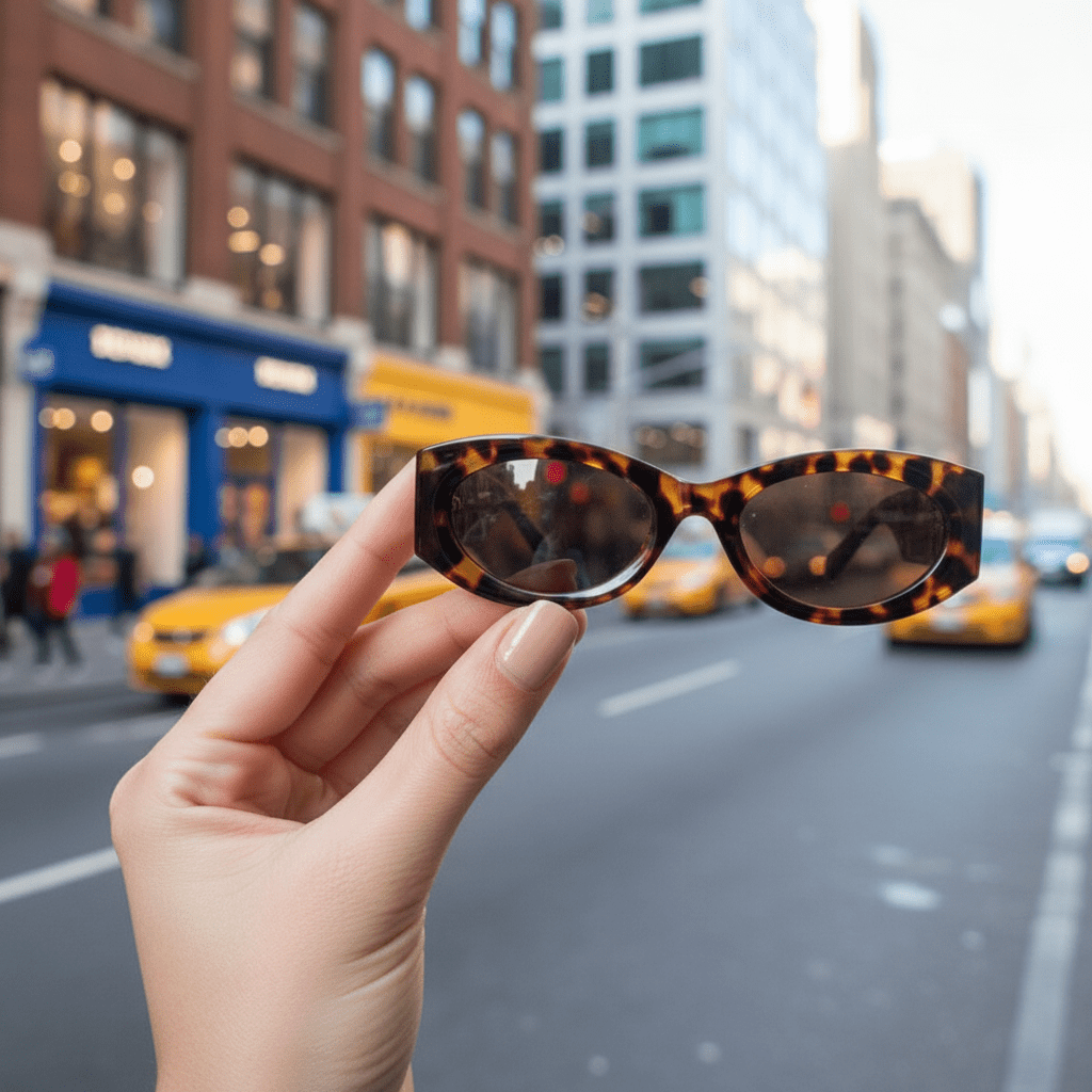 Elegantne Retro Naočale za Sunce – Sunčane Naočale – Tortoiseshell – slika 4