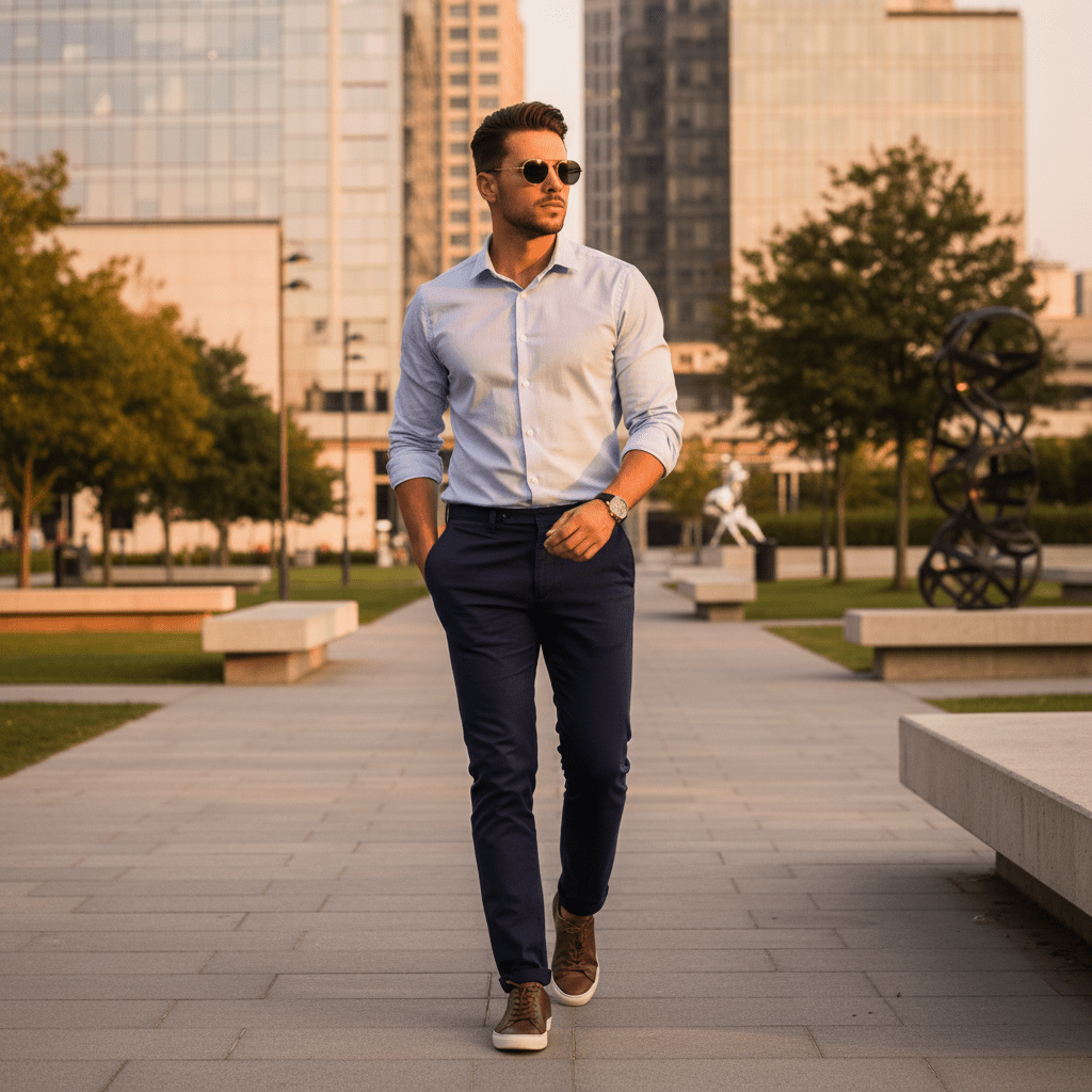 Elegantne Sunčane Naočale – Sunčane naočale – Zlatna/Crna – slika 4