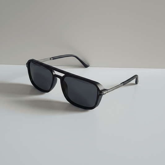 Elegantne Sunčane Naočale – Naočale – Crna – slika 1