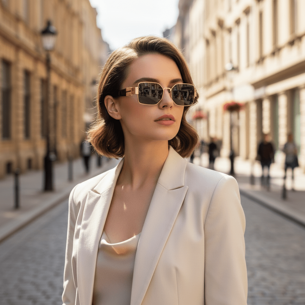 Elegantne Sunčane Naočale – Sunčane naočale – Univerzalna – slika 2