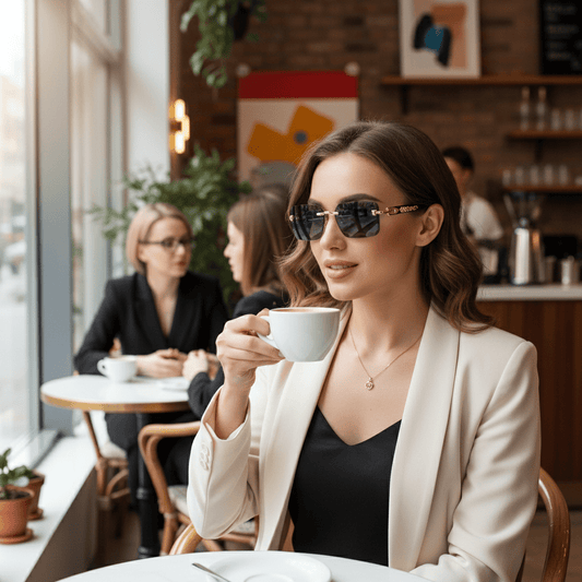 Elegantne Sunčane Naočale – Sunčane naočale – Univerzalna Crna – slika 2