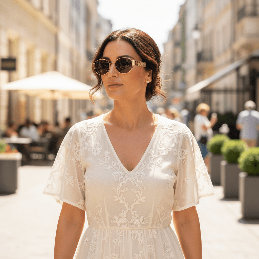 Elegantne Sunčane Naočale – Naočale – Univerzalna – slika 2