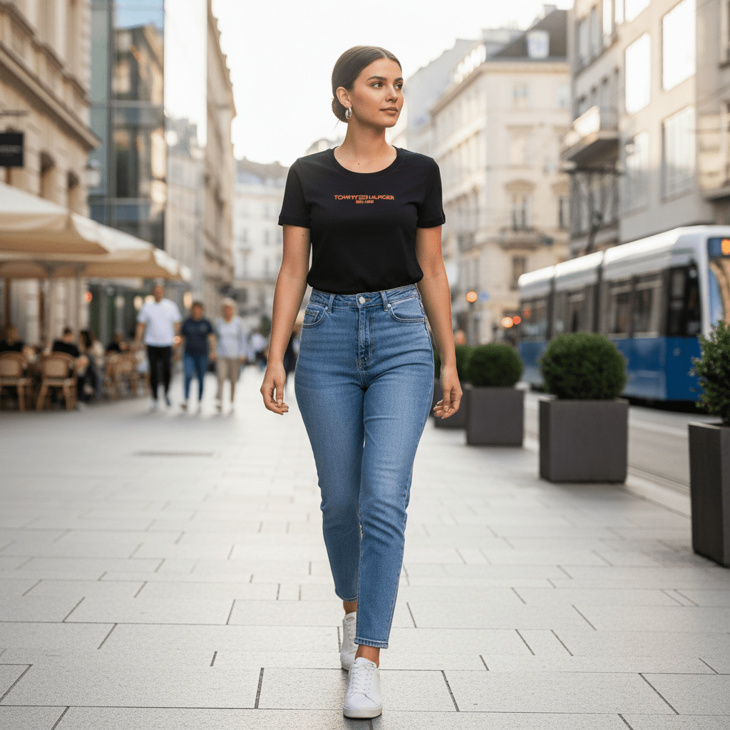 Elegantne Ženske Majice Kratkih Rukava – Ženske majice – S Bijela – slika 4