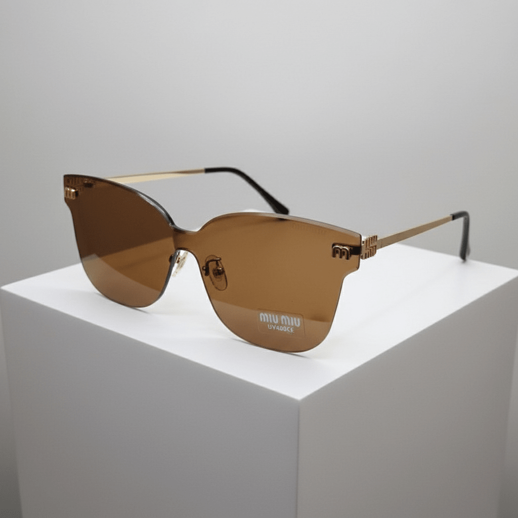 Elegantne Ženske Naočale – Naočale za sunce – Smeđa – slika 1