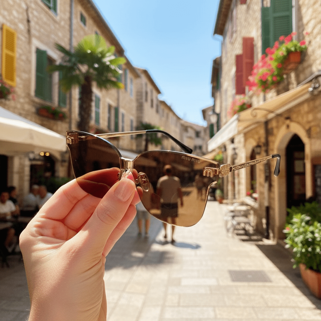 Elegantne Ženske Naočale – Naočale za sunce – Smeđa – slika 4