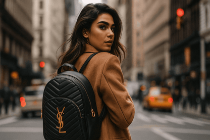 Elegantni Brendirani Ruksak – – Bijela – slika 8