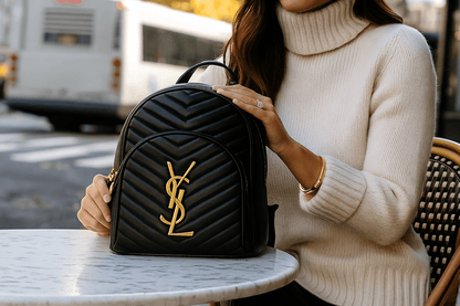 Elegantni Brendirani Ruksak – – Crna – slika 9