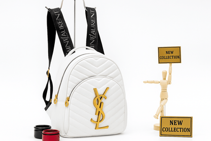 Elegantni Brendirani Ruksak – – Crna – slika 3
