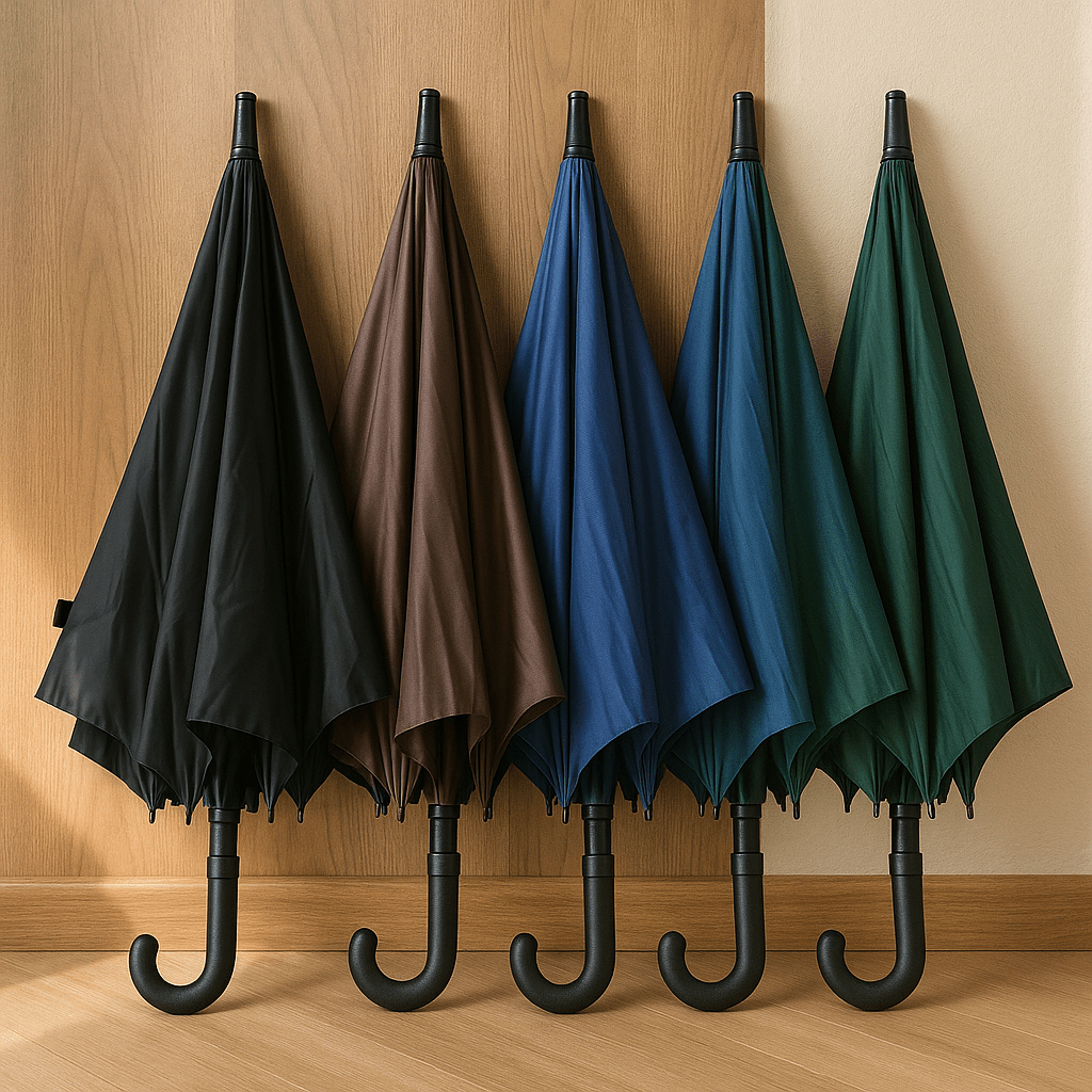 Elegantni Kišobran - 70 cm – – Crni – slika 1