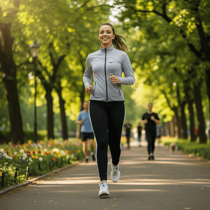 Elegantni Sportski Komplet – Trenirke – M Sivo - Crna – slika 2