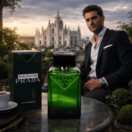 Elegantni Zeleni Muški Parfem – – – slika 1