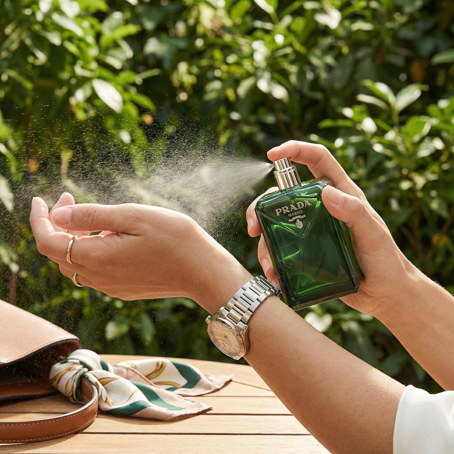 Elegantni Zeleni Muški Parfem – – – slika 3